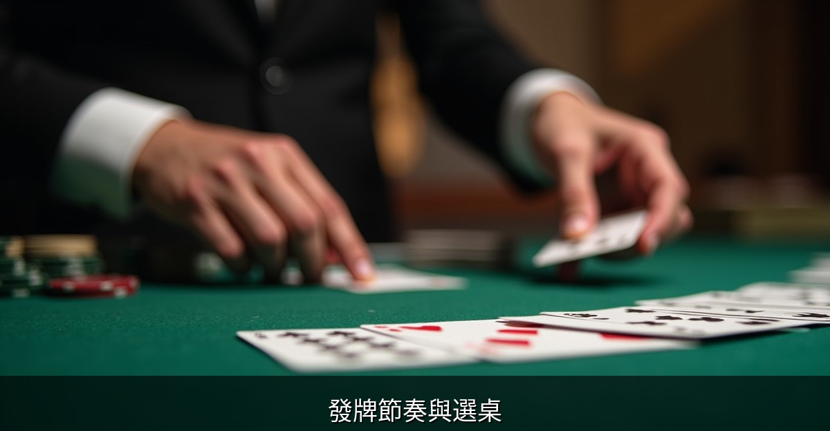 Dealer Pace Table Selection